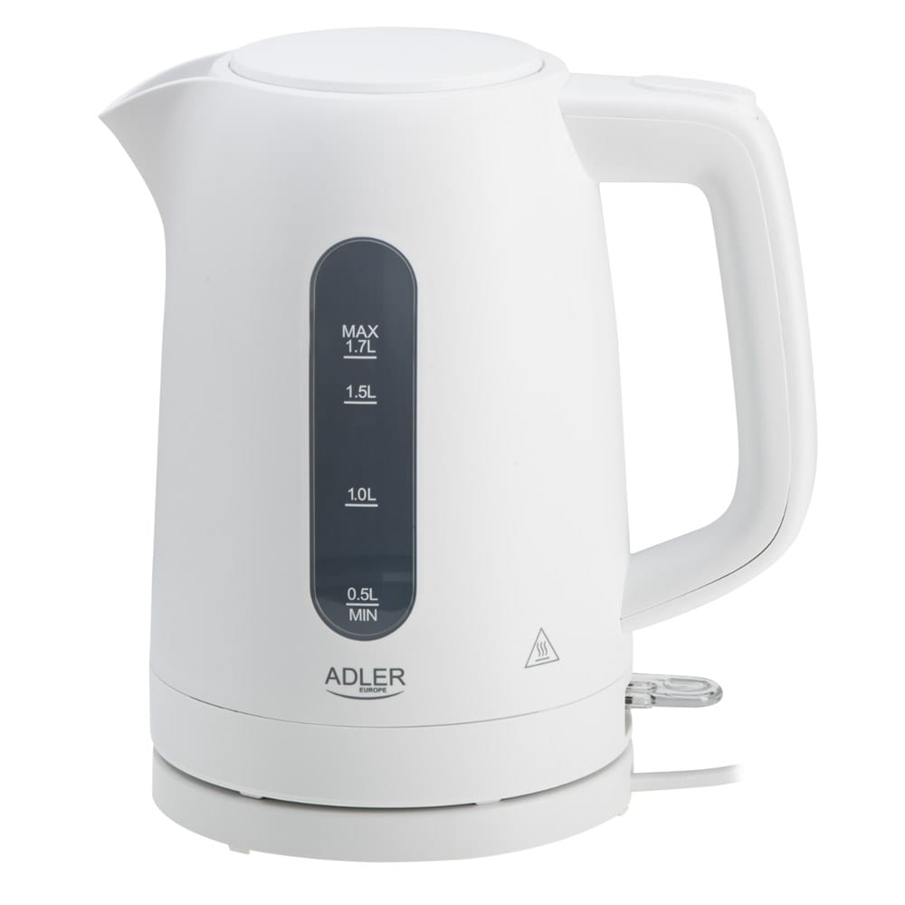 Vattenkokare med 1,7 liters kapacitet och STRIX-säkerhetssystem - Vit
