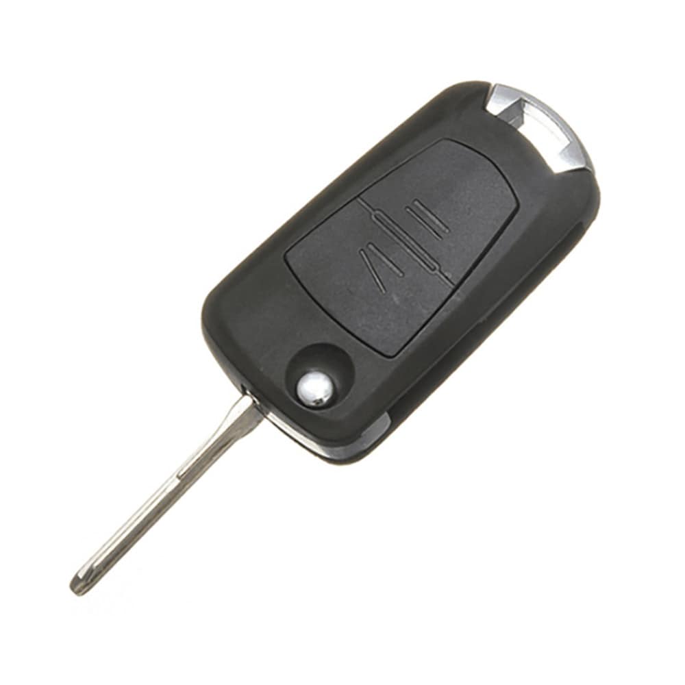 Bilnyckelskal för vikbar nyckel med 2 knappar till Opel