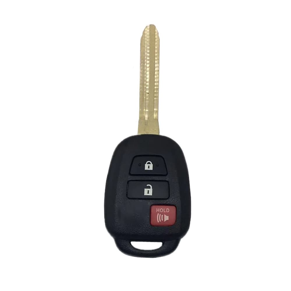Bilnyckelskal med 2+1 knappar till Toyota