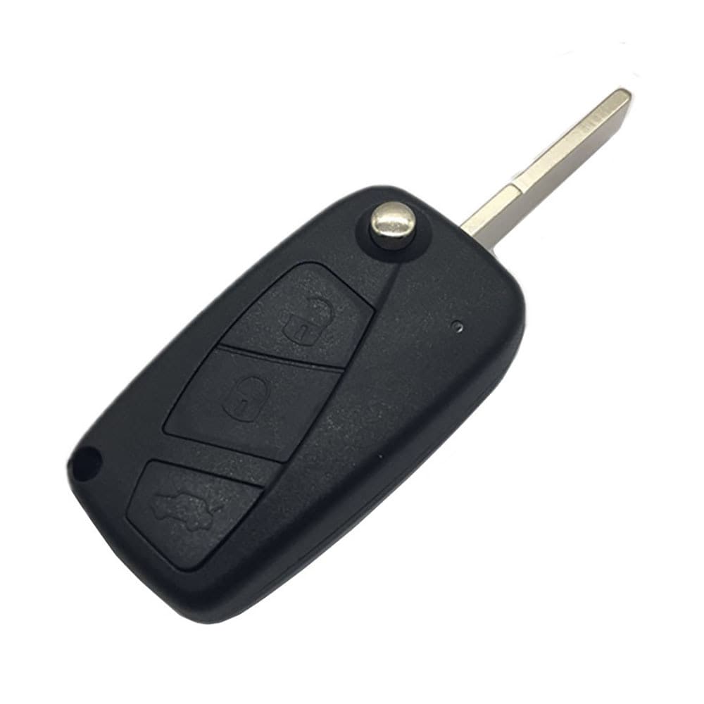 Bilnyckelskal med 3 knappar till Fiat