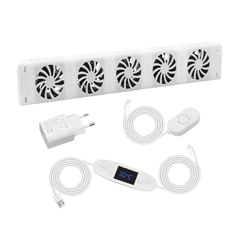 Elektrisk Elementfläkt 47cm 2-pack