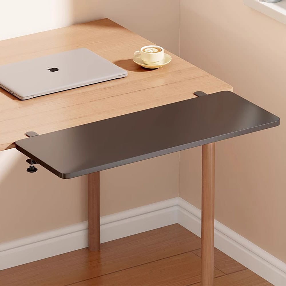 Skrivbordsförlängning 60x25cm - Svart