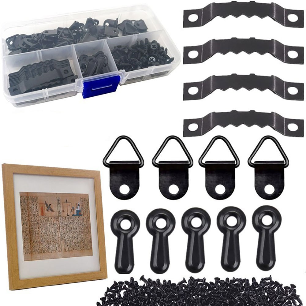 Stort upphängningskit för tavlor – 225 delar