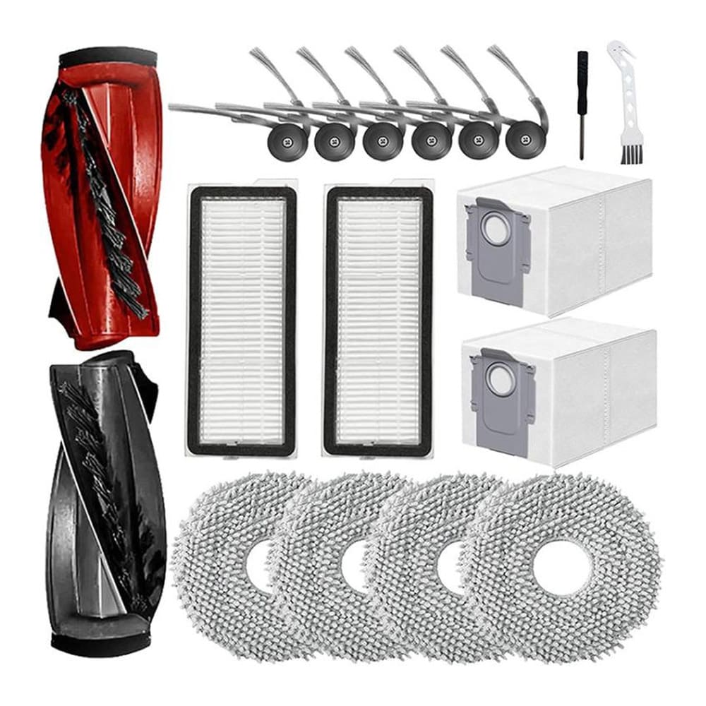 Borstar och filter till Roborock P20 Pro/Qrevo Curve – 15 delar