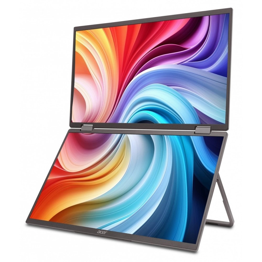 Acer PD163Q 16" vikbar LED-skärm – Full HD med USB-C och mini HDMI