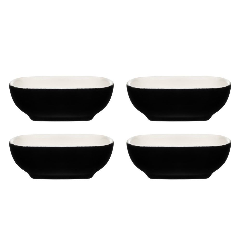 Dippskålar i stengods, ugnssäkra upp till 200 °C, 4-pack