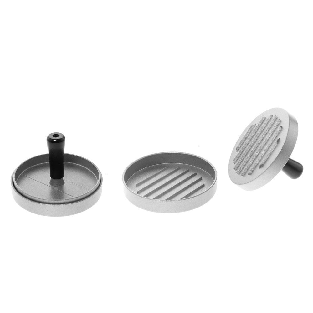 Hamburgerpress med non-stickbeläggning, ca 11 x 1,5 cm