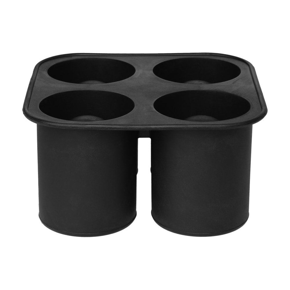 Isform för fyra shotglas i is, kapacitet 60 ml per glas