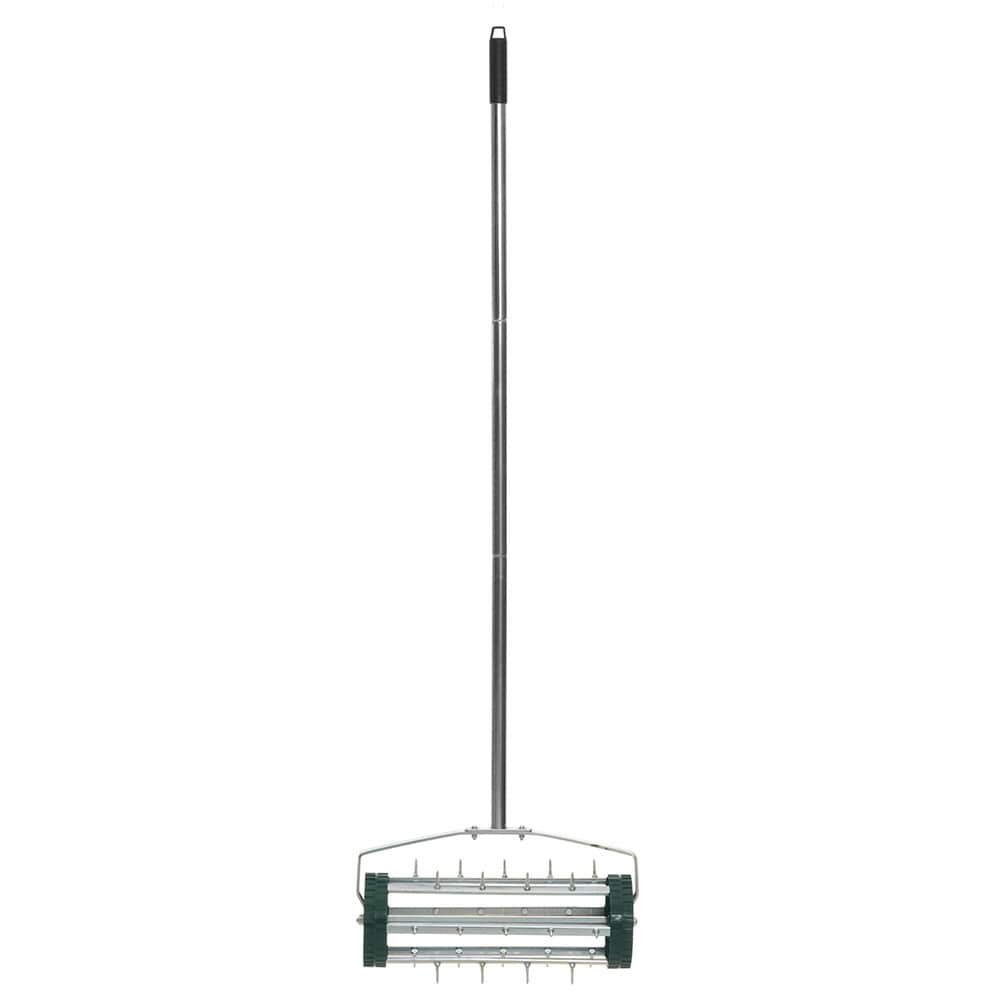 Luftare för gräsmatta med 27 pinnar och 115 cm handtag