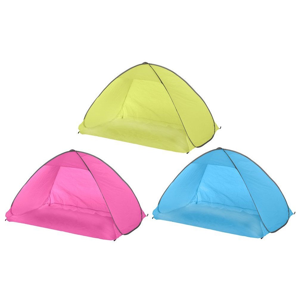 UV-strandtält med praktisk förvaringsväska