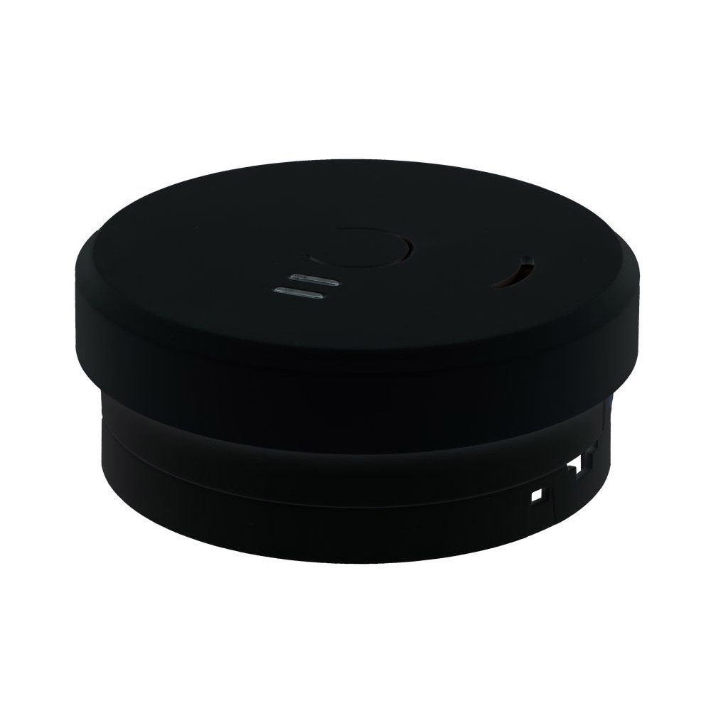 Brandvarnare 220–240V optisk – svart