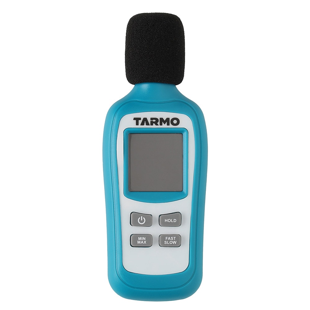 Decibelmätare med termometer