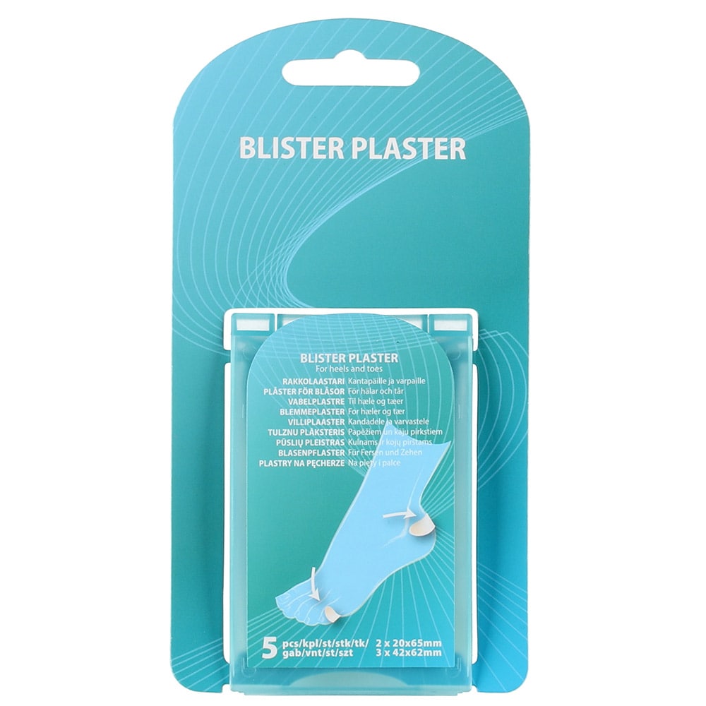 Skavsårsplåster för tår och hälar – 5 st