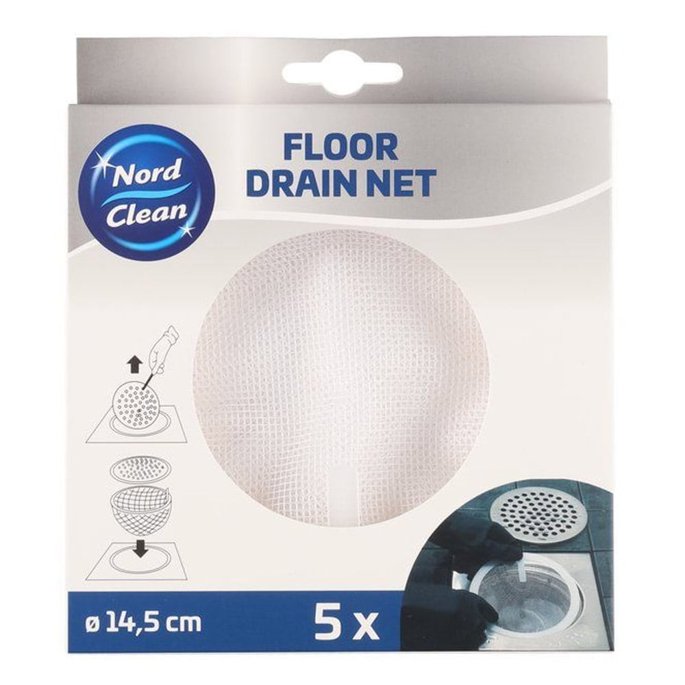 Golvbrunnsnät 14,5 cm 5-pack