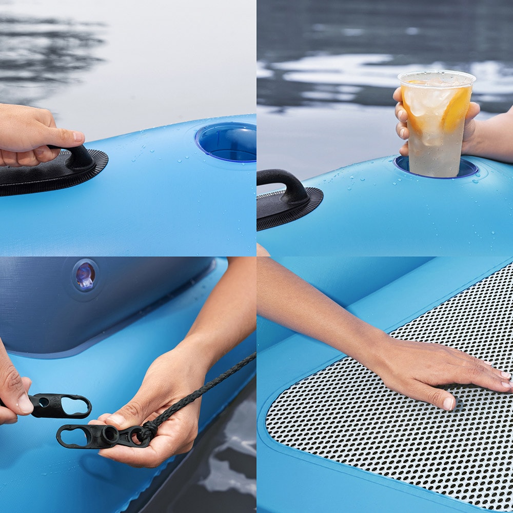Bestway Day Drifter – Uppblåsbar badö 279x269x43 cm