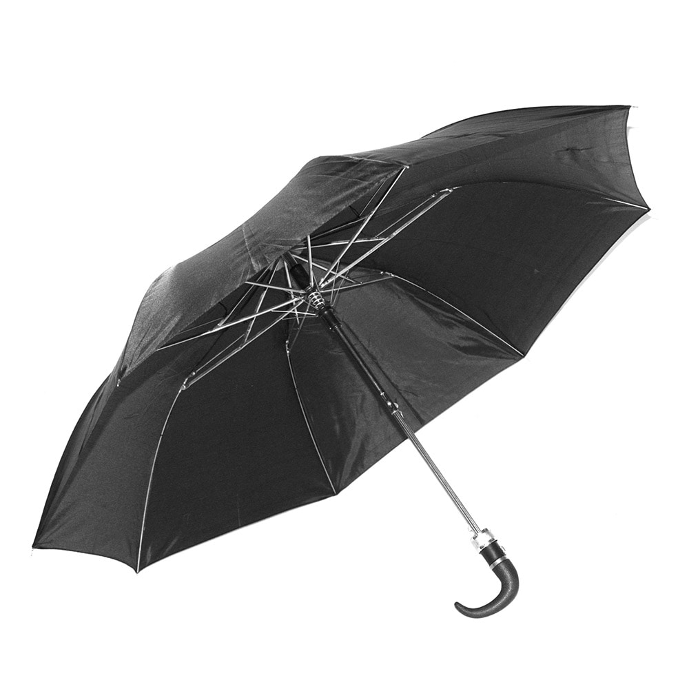 Svart paraply med automatisk öppning, Ø93 cm