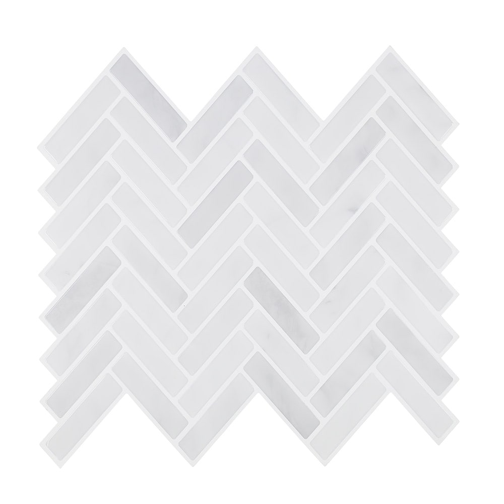 30 x 30 cm självhäftande kakelklistermärke med marmormönster