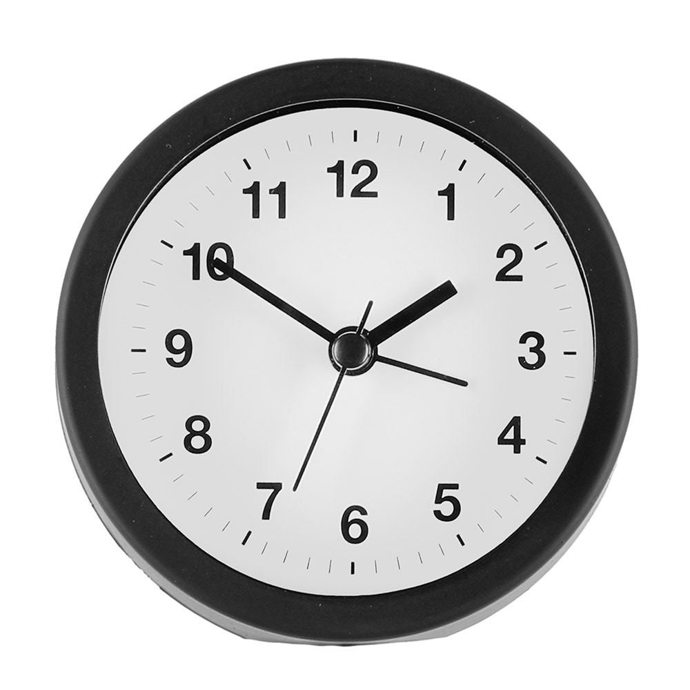 Analog Väckarklocka - Svart