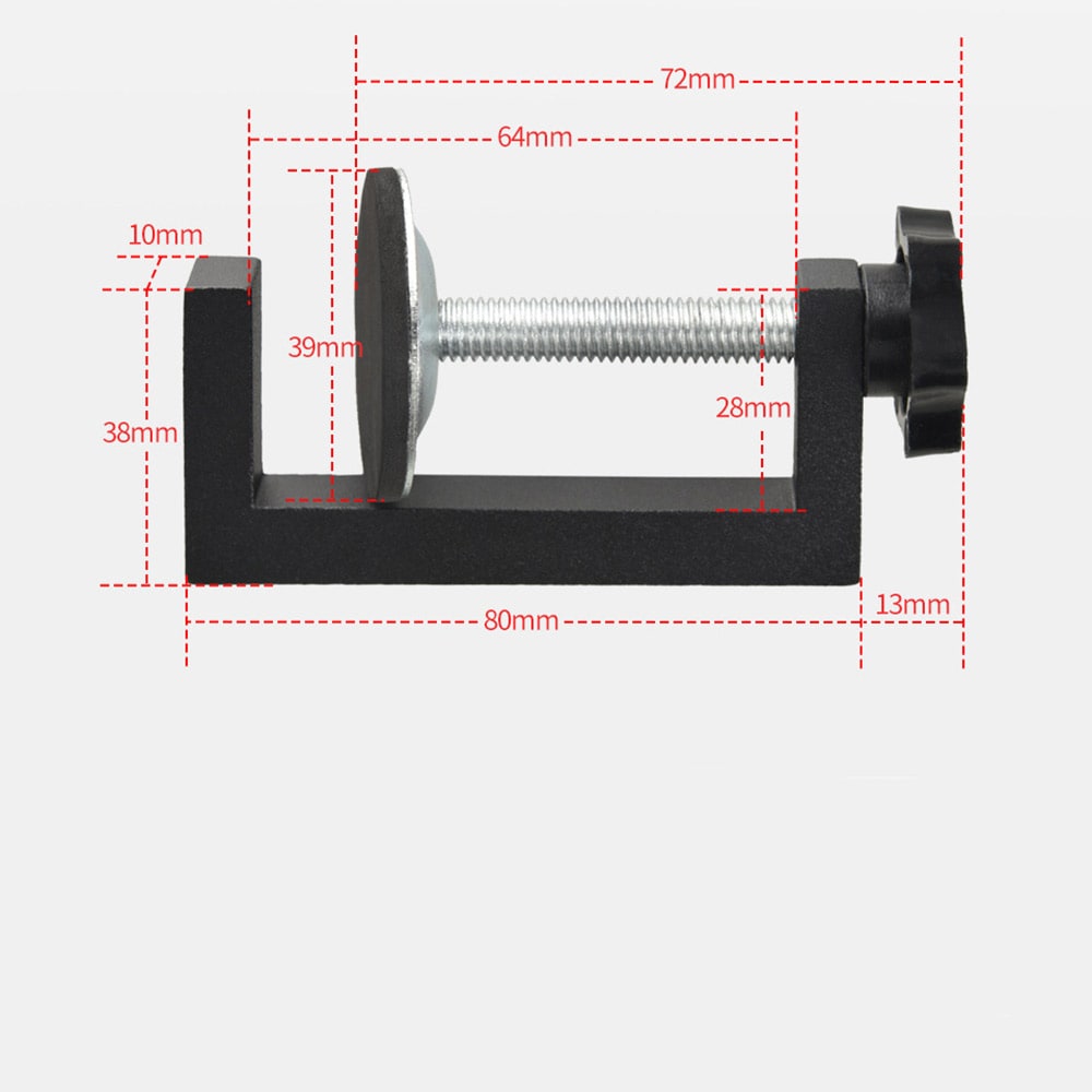 Spændeværktøj til træarbejde 93x50x10mm 4-pak