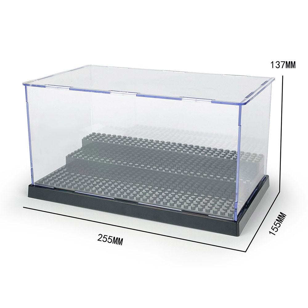 Displaylåda för legofigurer 25,5 × 13,7 × 15,5 cm