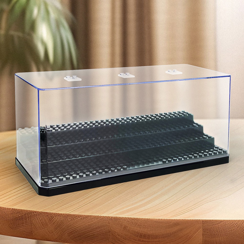 Displaylåda för legofigurer 26,8 × 11,2 × 11,6 cm