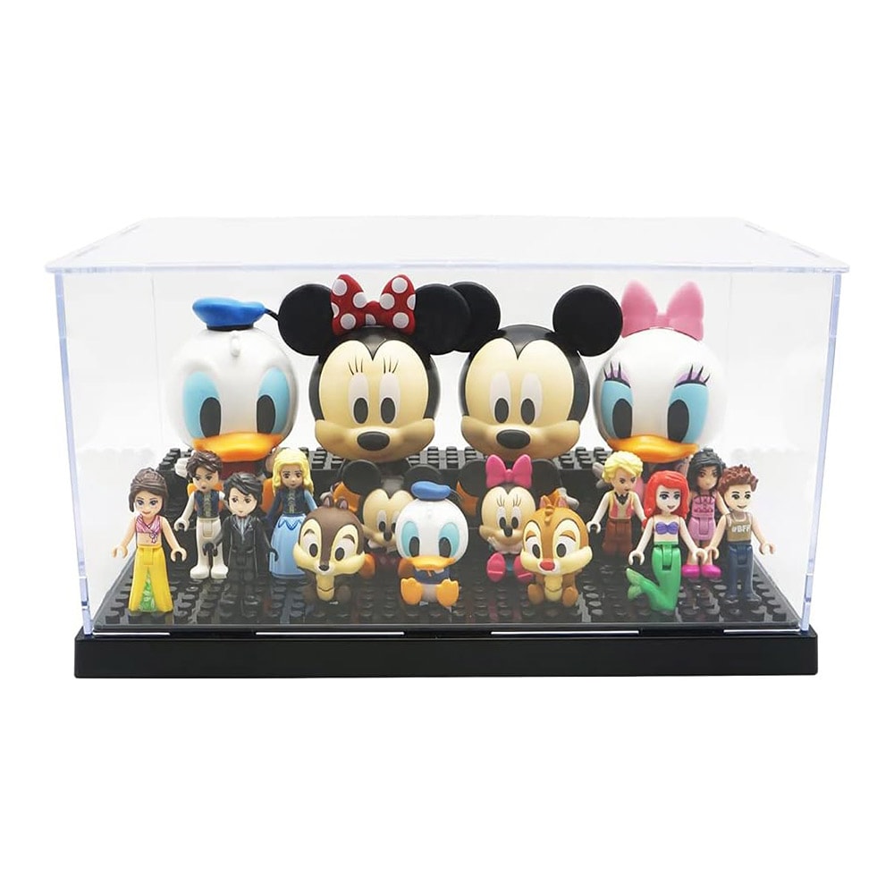 Displaylåda för legofigurer 25,5 × 15,5 × 13,7 cm