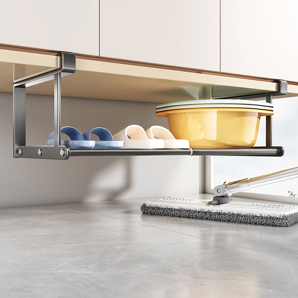 Justerbar hylla i Rostfritt stål till hylla 50-90cm