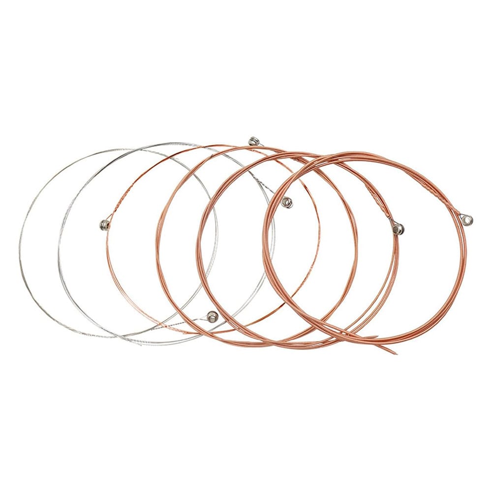 Stålsträngar till akustisk gitarr, 6-strängat set