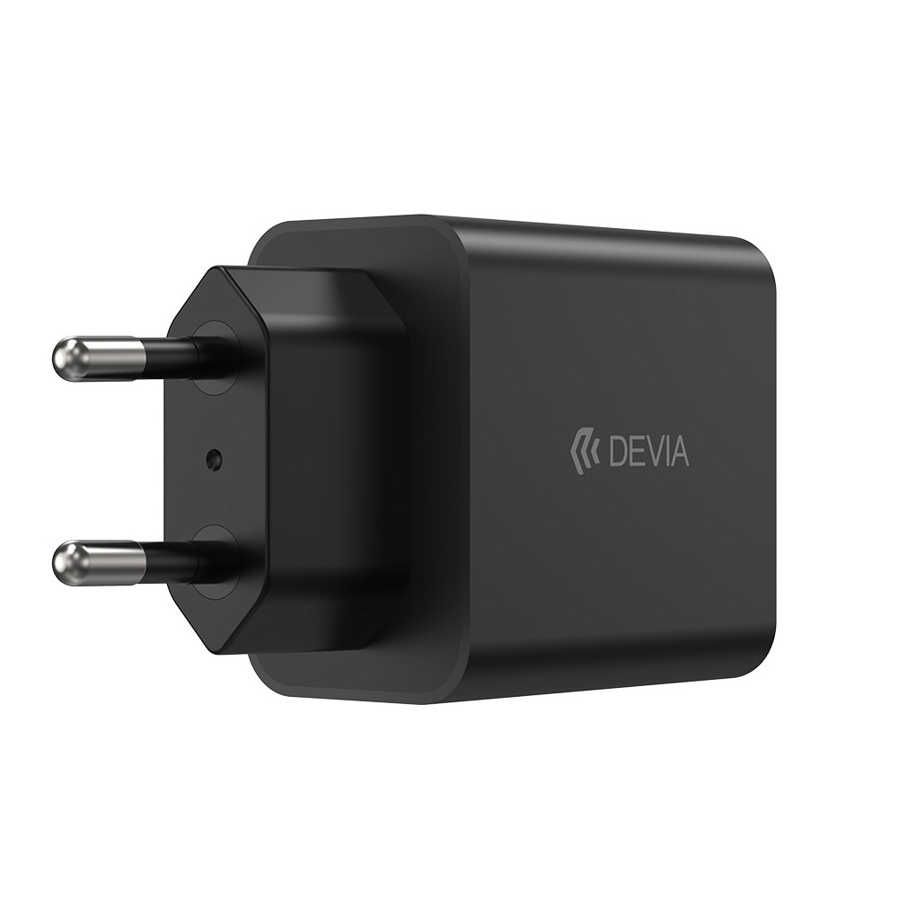 Devia USB-C-Laddare med PD 45W 1x USB-C - Svart