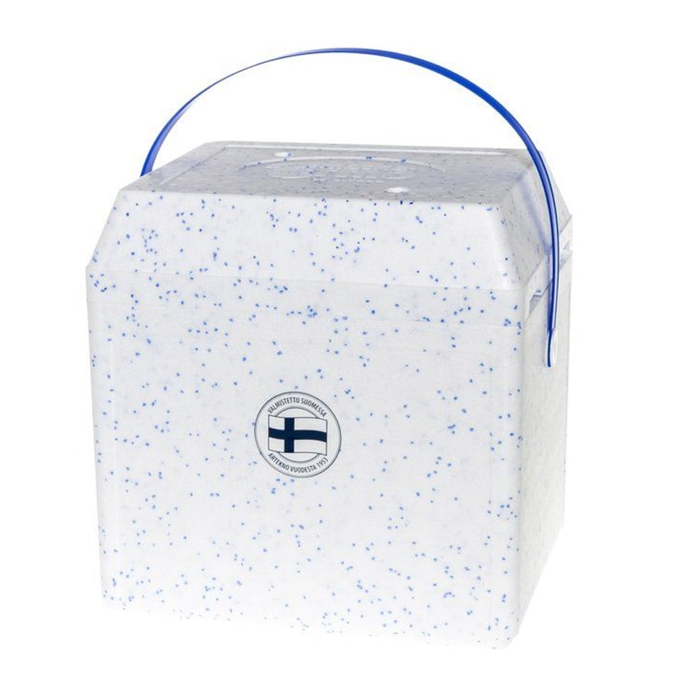 Kylbox i frigolit med praktiskt bärhandtag – 30 liter