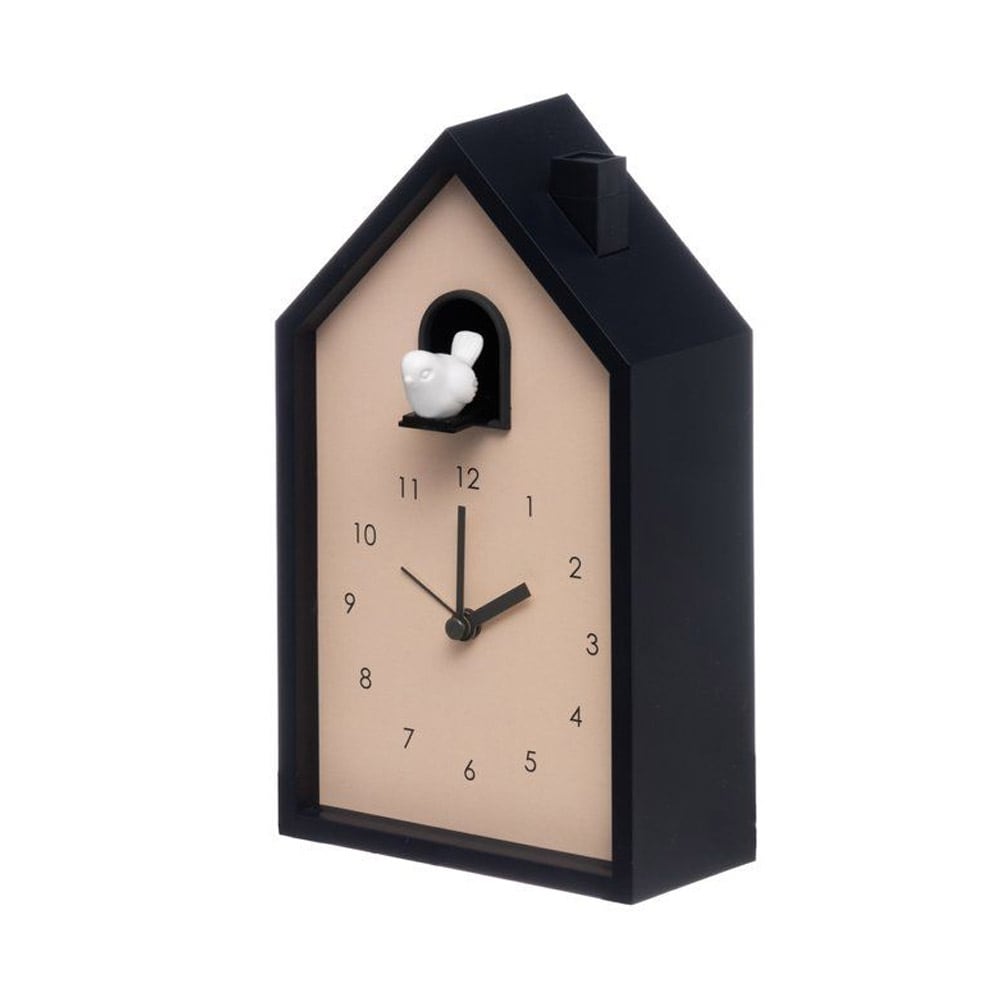 Väckarklocka Gök - Svart