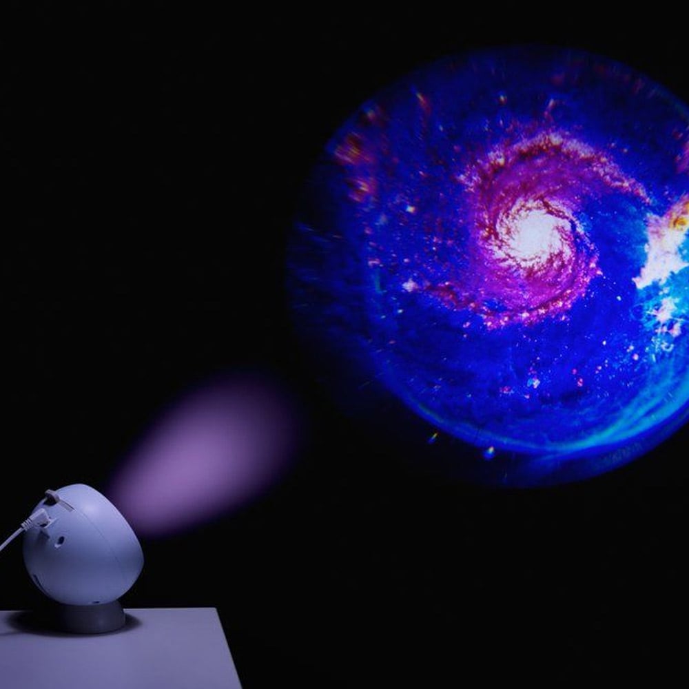 LED-Projektor med 4 olika effekter