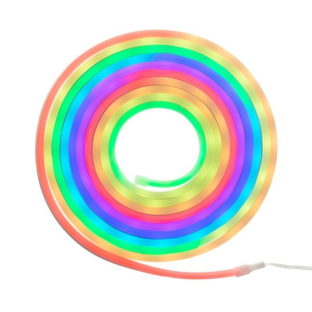Neon LED-List med RGB-ljus och fjärrkontroll 5m