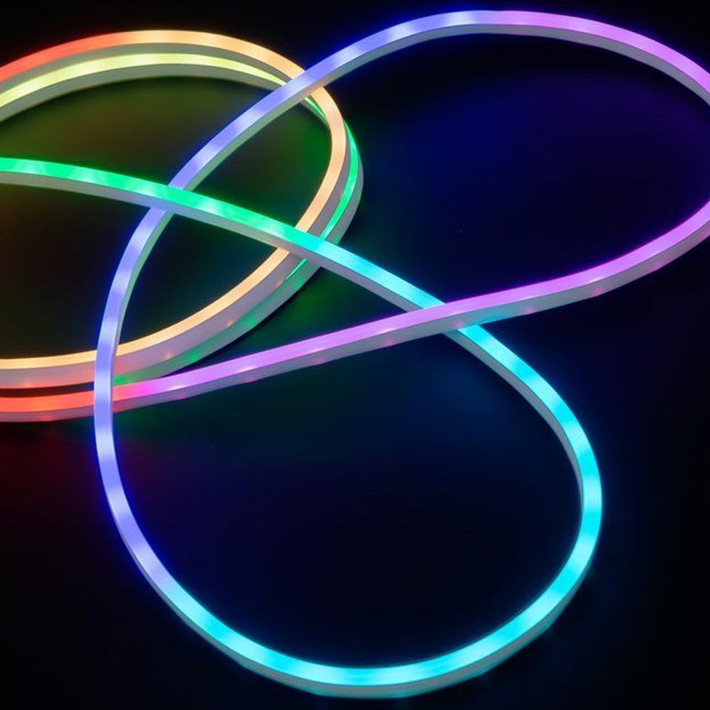 Neon LED-List med RGB-ljus och fjärrkontroll 5m