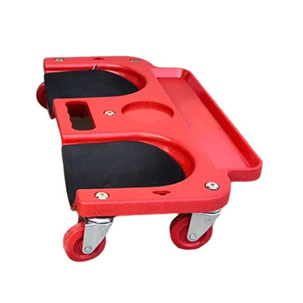 Knäplatta på hjul för bil- och verkstadsarbete