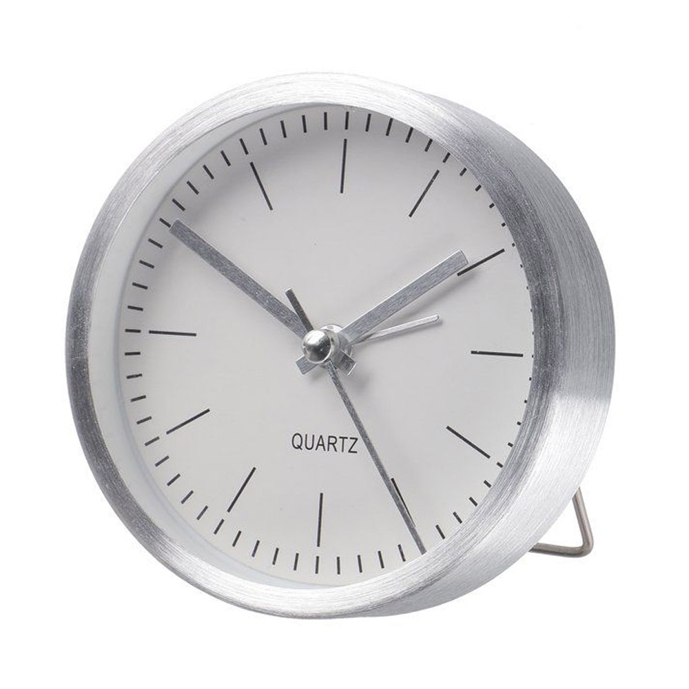 Väckarklocka Vienna 9cm - Silver