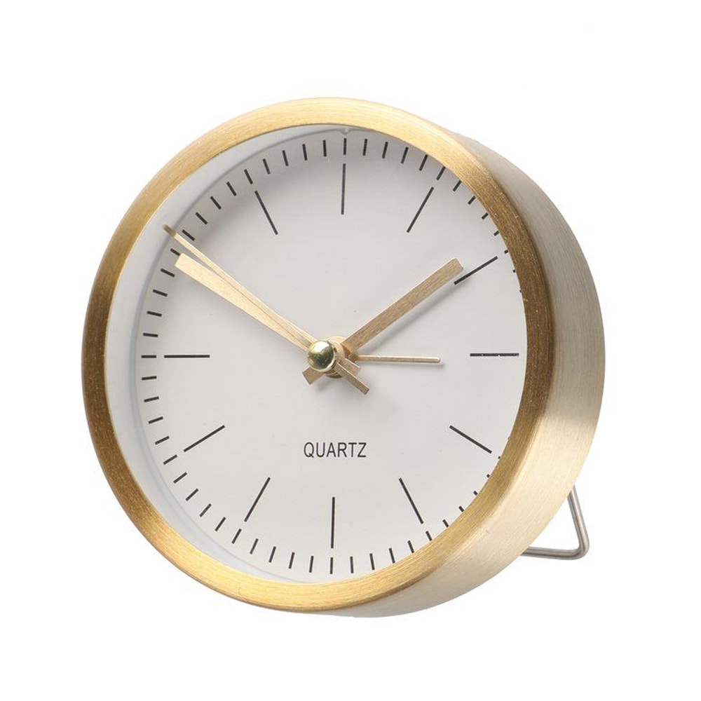 Väckarklocka Vienna 9cm - Guld