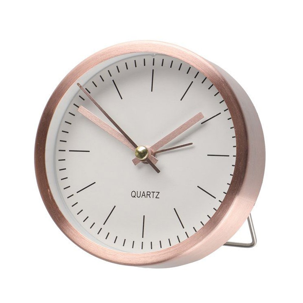 Väckarklocka Vienna 9cm - Koppar