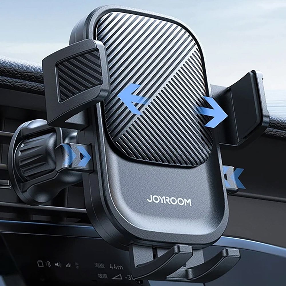 Joyroom liikkuva pidike 360° tuulettimen säleikölle - Musta