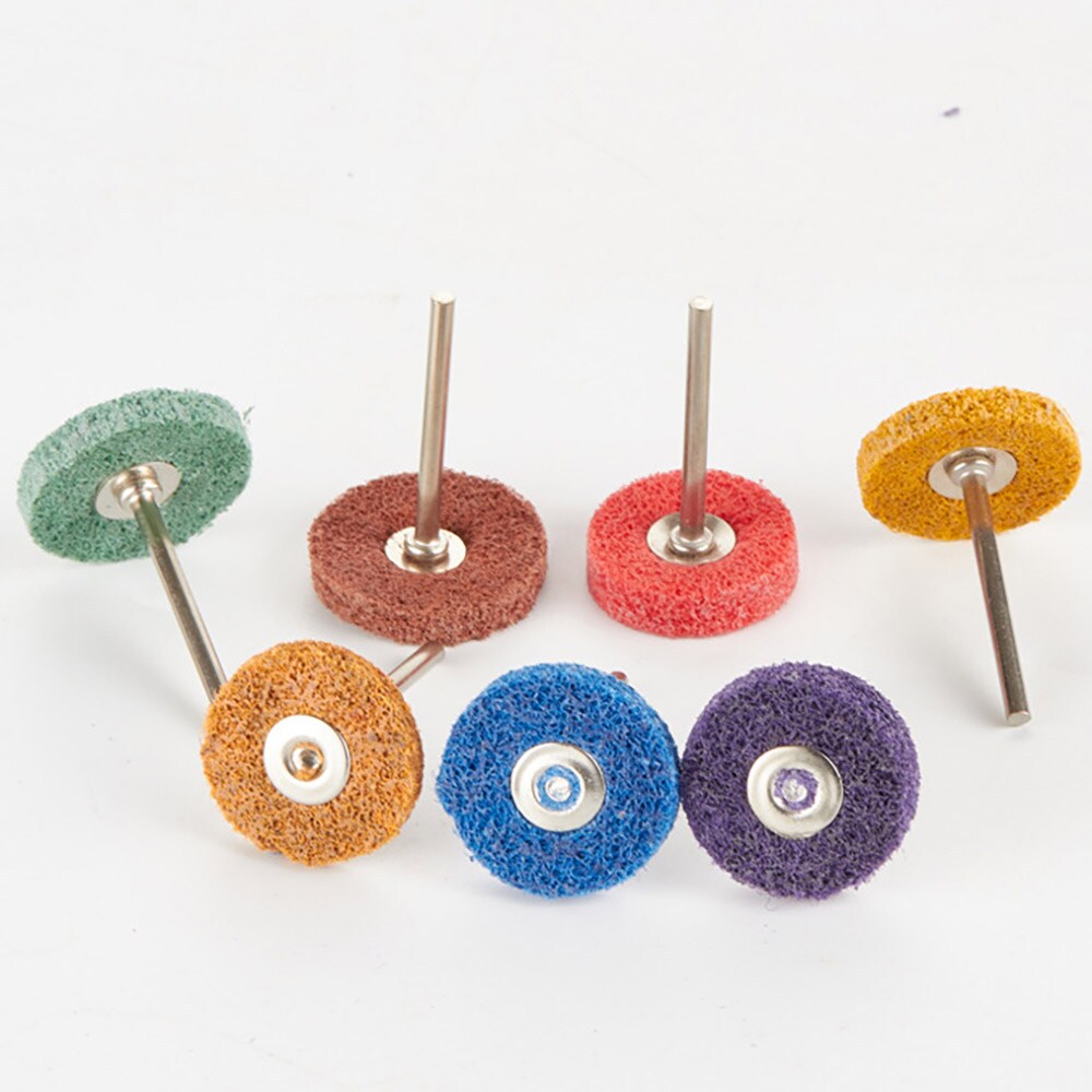 Slipborstar i nylon 24 delar med 3 mm skaft