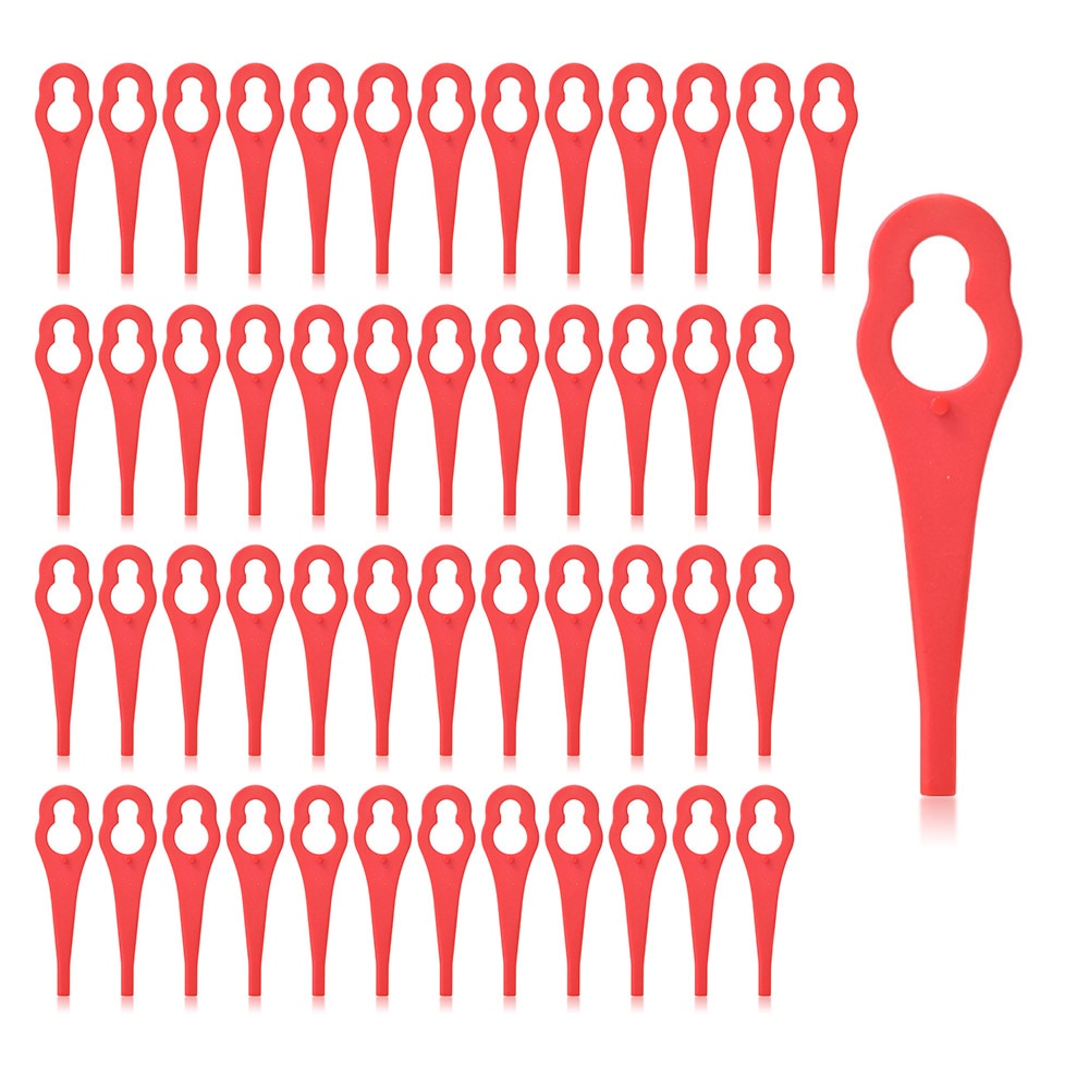 Trimmerknivar i plast 72mm - 50-pack