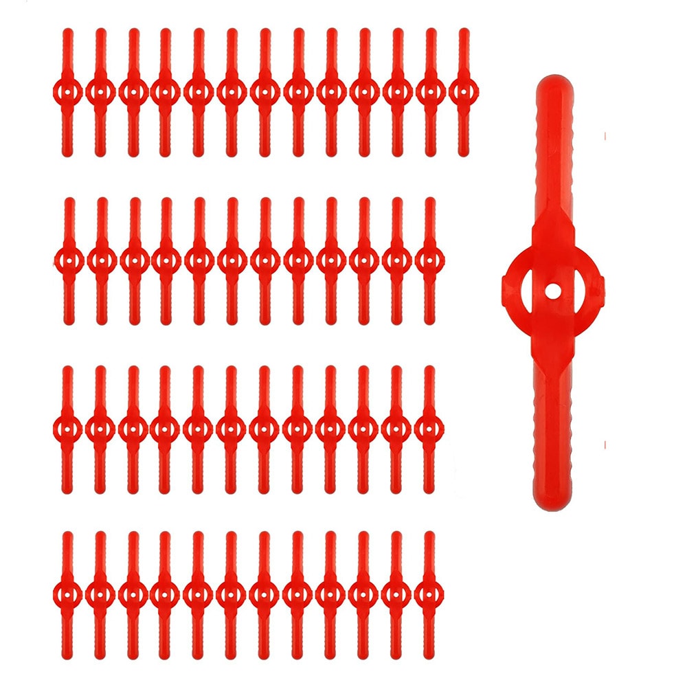Trimmerknivar i plast 139mm - 50-pack