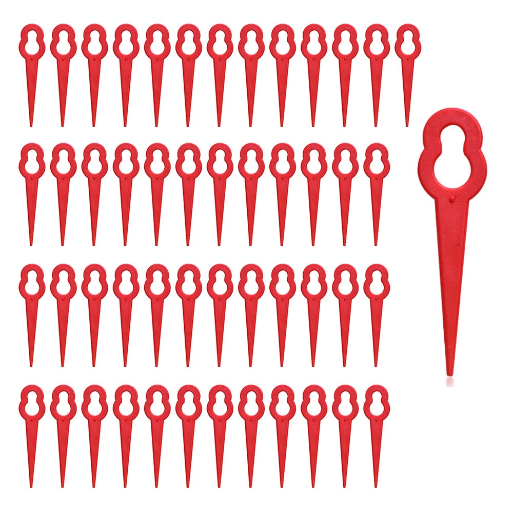 Trimmerknivar i plast 76mm - 50-pack