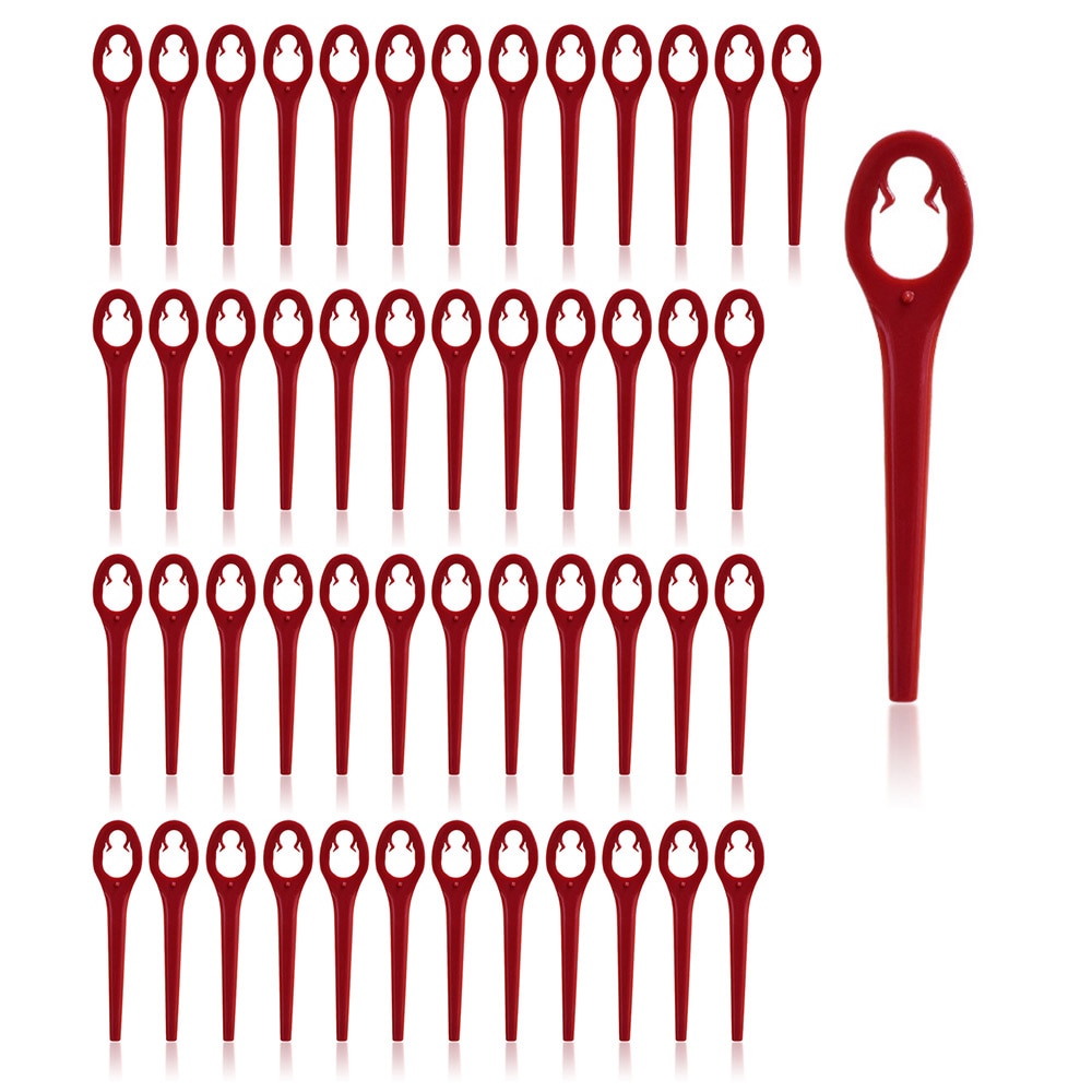 Trimmerknivar i plast 90mm - 50-pack