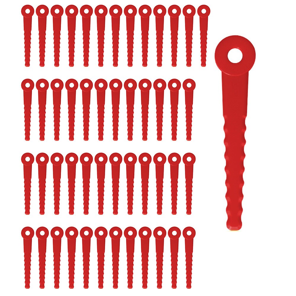 Trimmerknivar i plast 100mm - 50-pack