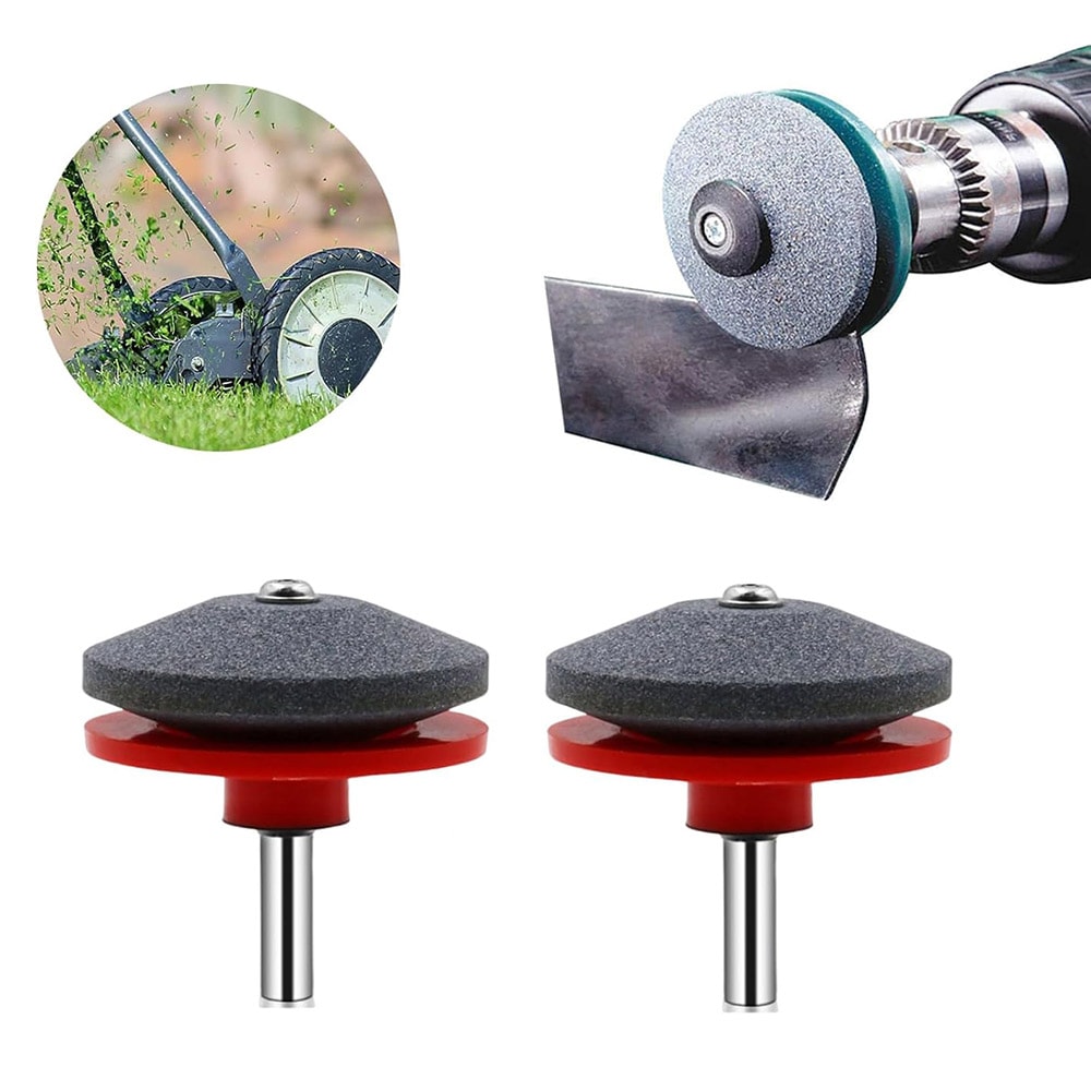 Knivslip för gräsklippare 2-pack