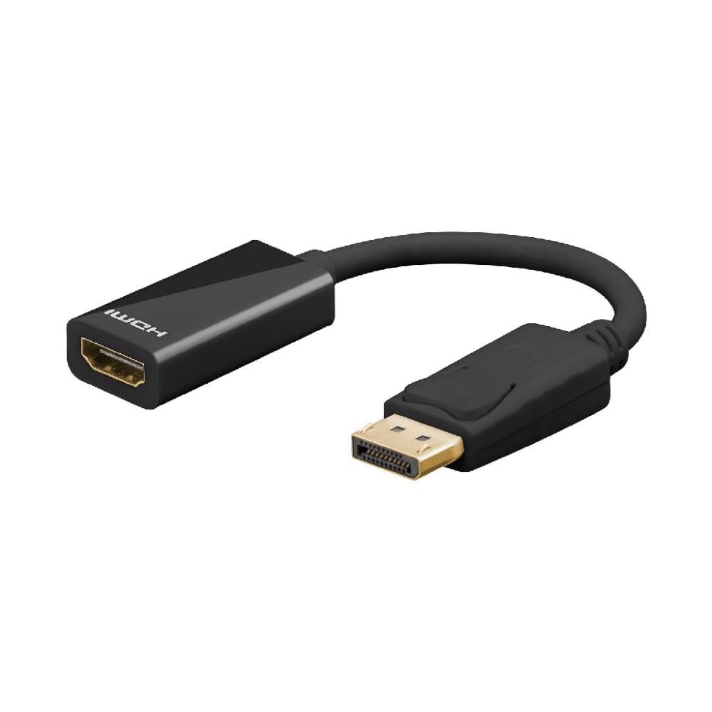 Goobay DisplayPort till HDMI Adapterkabel 0.1 m