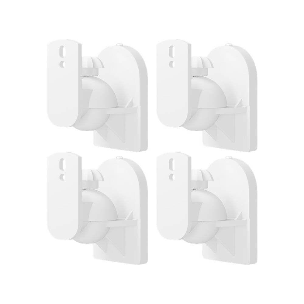 Högtalarfästen för väggmontering 4-pack – Vit