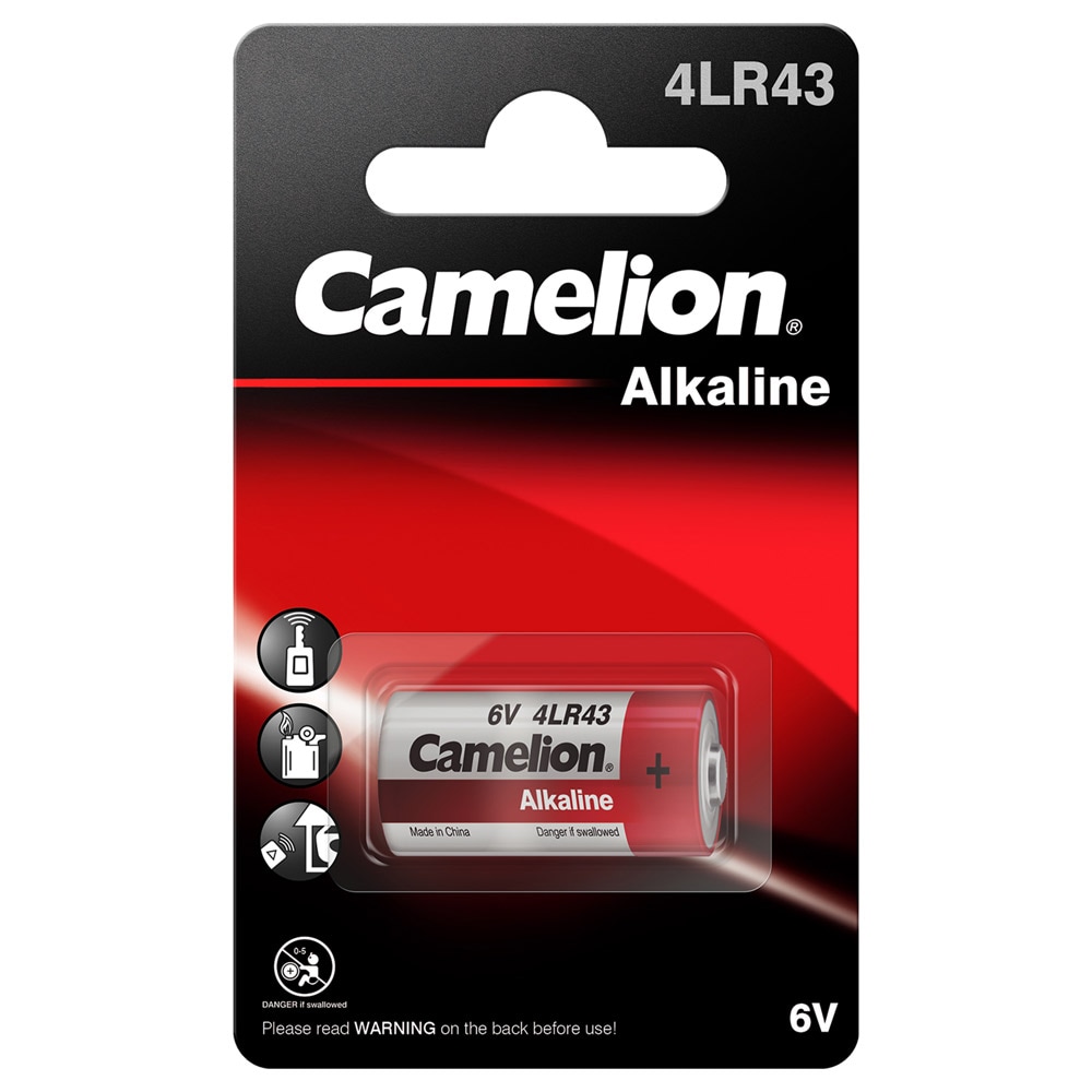 Camelion Plus Alkaline 4LR43 batteri 115mAh