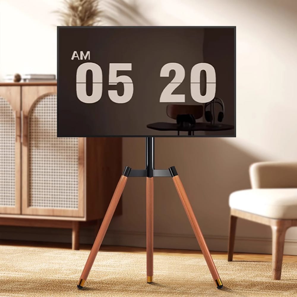 Golvstående TV-fäste med träben för 37-65"